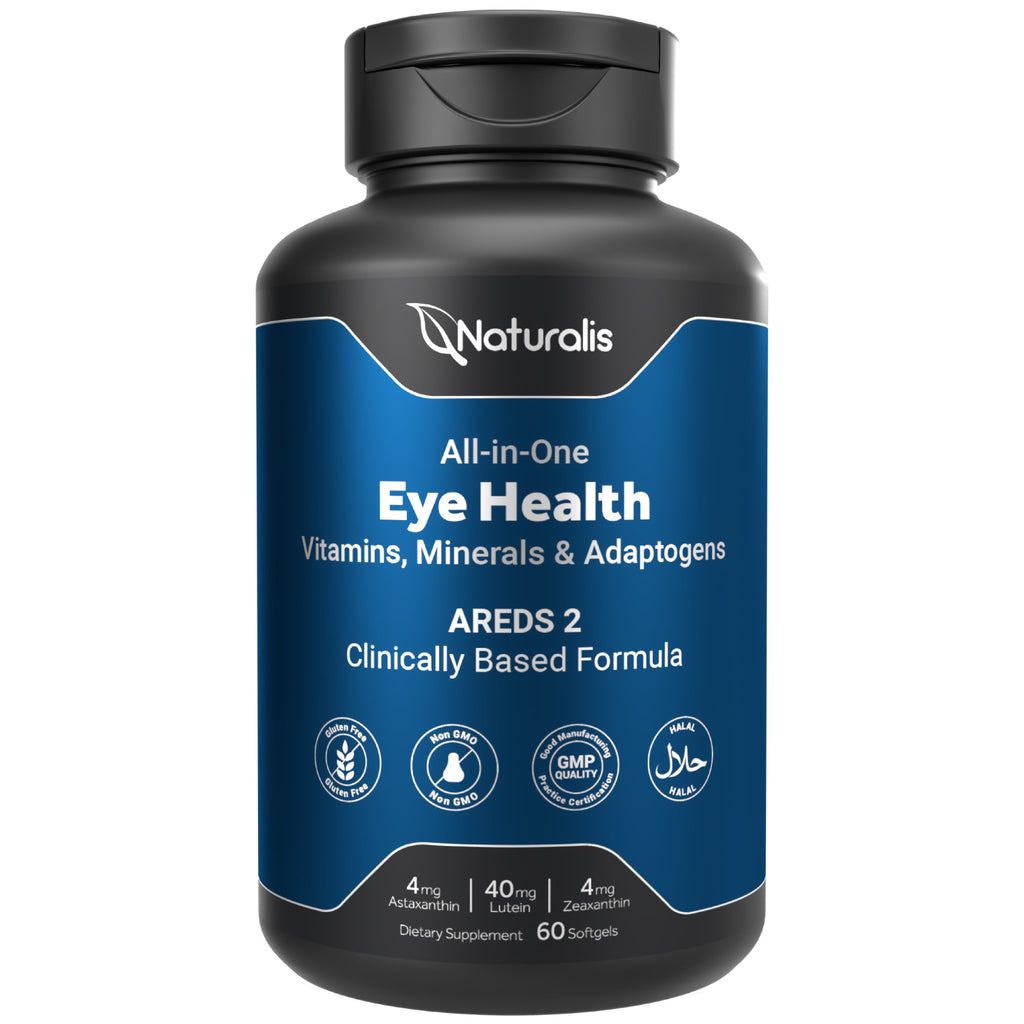 Naturalis Areds2 All-in-One Eye Supplement 60 Softgels image 0