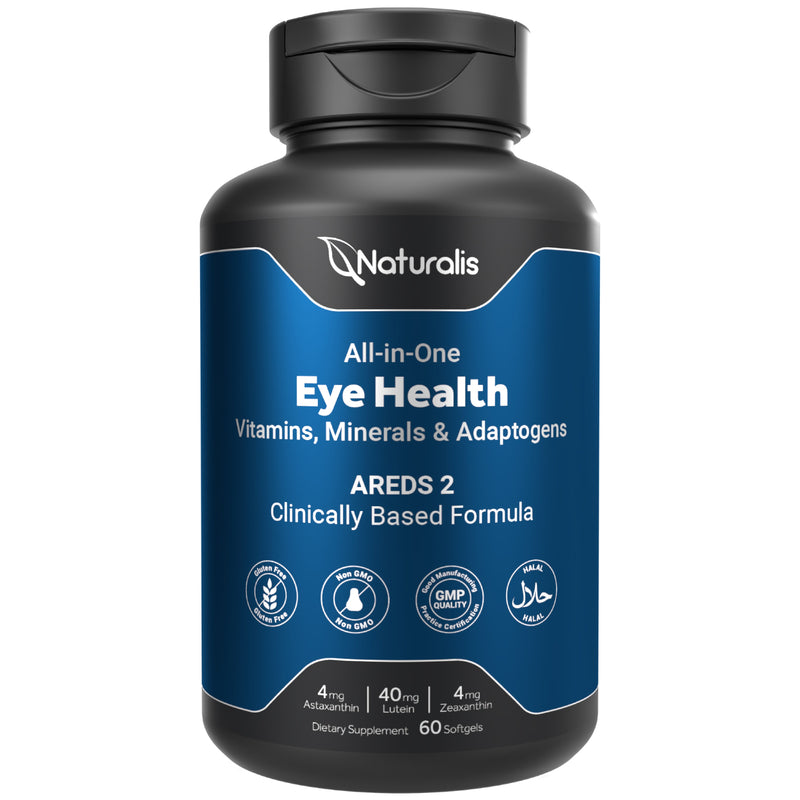 Naturalis Areds2 All-in-One Eye Supplement 60 Softgels image 0