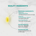 Naturalis Vegan Vitamin D3+K2 | 5000 IU Algae D3 + 120mcg MK7, in Olive Oil for Bone & Immune Health*
