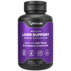 Naturalis Silymarin Milk Thistle 1300mg | 13-in-1 Liver Support with B-Complex & Amino Acids