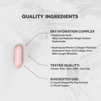 Naturalis Hyaluronic Acid 200mg, 10x Better Absorption Ultra Low Molecular Weight with Collagen, Biotin, Selenium & Vitamin E | Hair, Skin, Nails & Joint Supplements