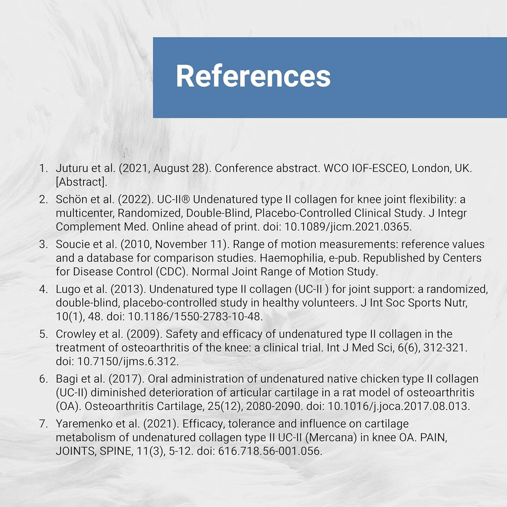 UC-II 40 mg | Enhanced Undenatured Type II Collagen for Better Joint Health image 6