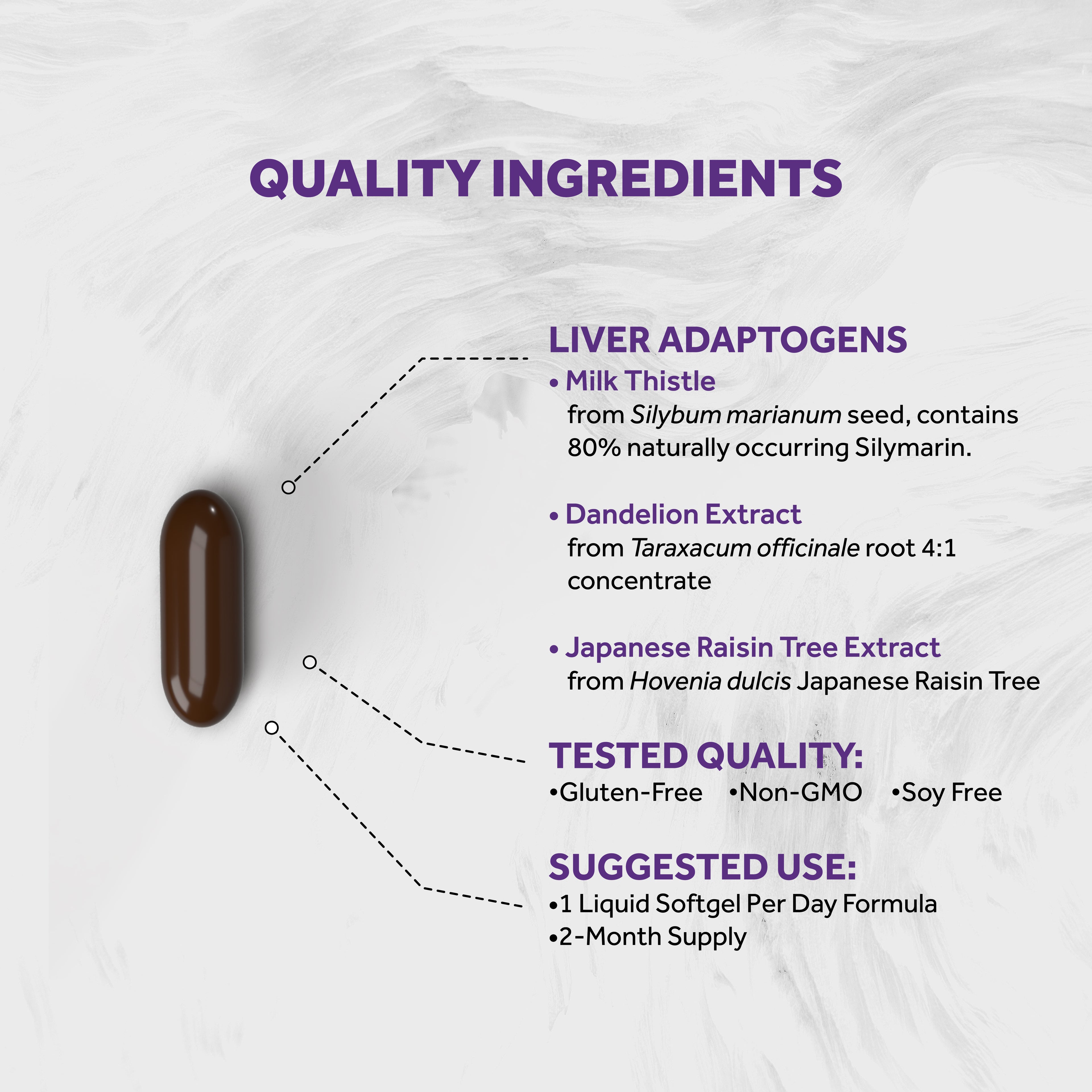 Silymarin Milk Thistle 1300mg Enhanced with B Complex & Amino Acids | 13-in-1 image 3