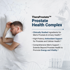 Naturalis TheraProstate™ Clinical Strength Prostate Complex for Men | Lycopene, Saw Palmetto, Beta-Sitosterols & Zinc