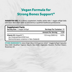 Naturalis Vegan Certified Vitamin D3 125mcg (5000IU) with AlgaeD3 | Vegan, Non-GMO, Soy & Gluten Free | Naturally Derived in New Zealand | Bone & Immune Support
