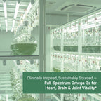 Naturalis Double Strength Vegan Omega 3 DHA, EPA & DPA from Microalgae | Vegan Society Certified, Sustainably Sourced, True Full Spectrum