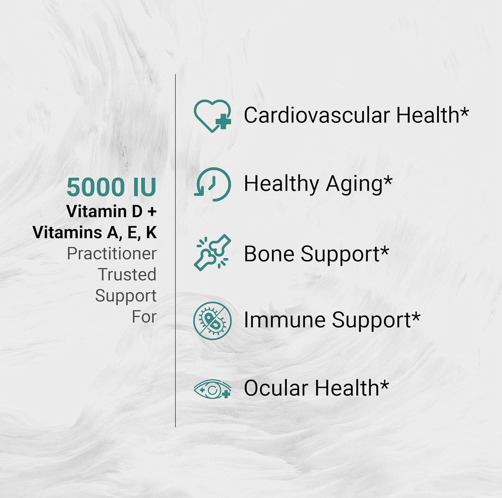 Naturalis Vegan Vitamin ADK with 50mg Tocotrienol and CoQ-10 | Nano-Emulsified in EVOO for Better Absoprtion | Non-GMO, Soy Free and Vegan Society Certified