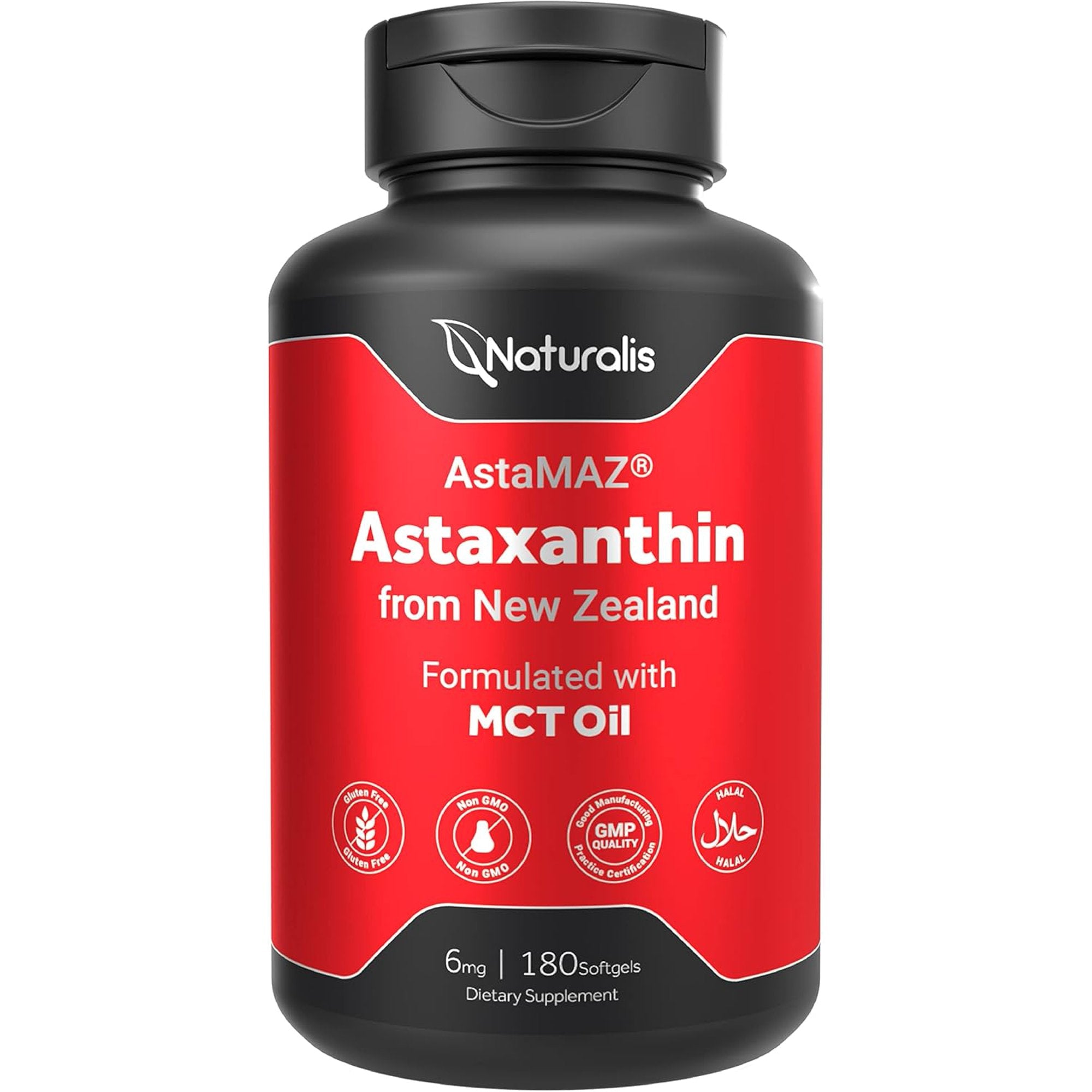 New Zealand Astaxanthin（6mg）with pure MCT oil 丨 mini-softgel formula image 0
