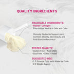 Naturalis Collagen Peptides Powder (7oz) | Made with Peptan® Collagen, Clinically Studied to Support Healthy Skin, Hair & Bones* | Soy & Gluten Free, Grass-Fed, Non-GMO, Halal, Kosher