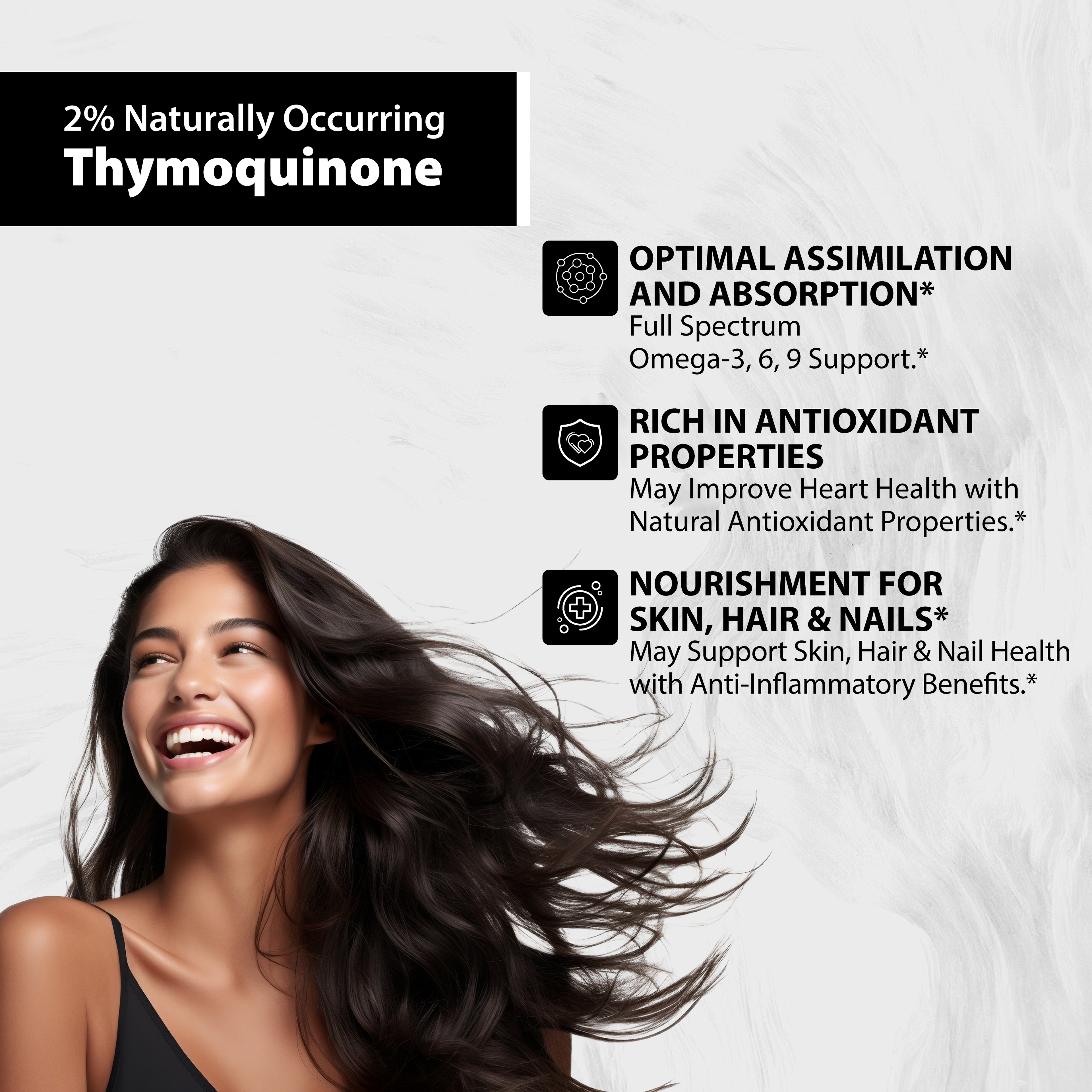 Cold Pressed Black Seed Oil 1000mg |2% Naturally Occurring Thymoquinone (TQ) image 6