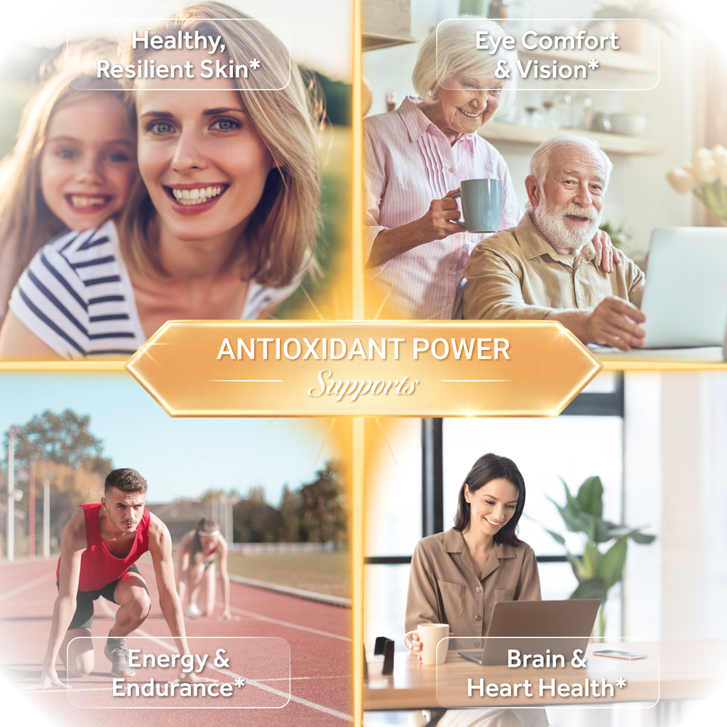 Naturalis New Zealand Astaxanthin (6mg) | High Potency with High-Oleic Sunflower Oil | Non-GMO, Soy & Gluten Free