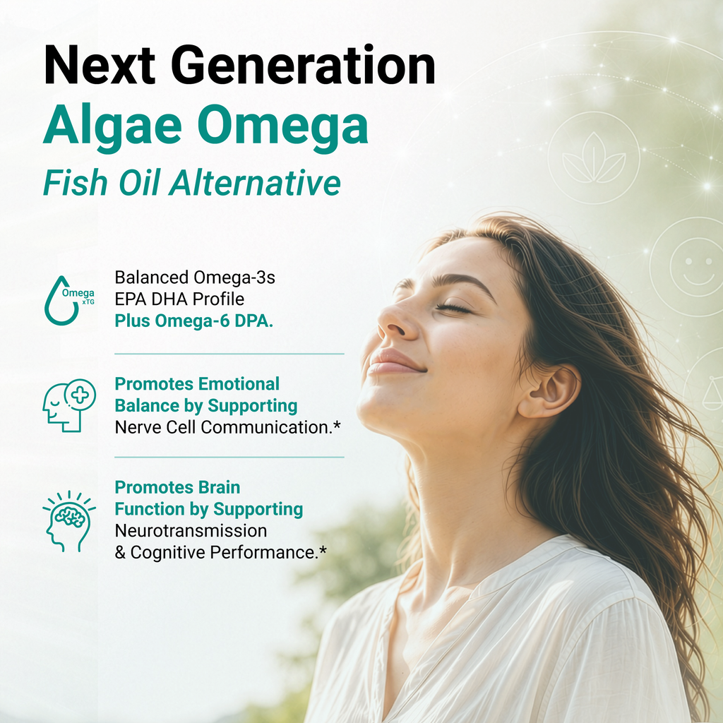 Naturalis Vegan Omega 3 from Algae | New Formula with Lemon