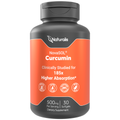 Naturalis NovaSol Curcumin (5,550mg Curcuminoids Equivalent Per Serving) - Clinical Proven with 185X Better Absorption | Antioxidant Support for Brain, Joint & Immune Health*
