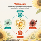 Naturalis Sunflower Vitamin E 268mg (400 IU) with Mixed Tocopherols | Essential Skin Vitamin & Immune Support | Non-GMO, Soy & Gluten Free
